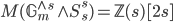 M(\mathbb{G}_m^{\wedge s} \wedge S^s_s) = \mathbb{Z}(s)[2s]