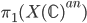 \pi_1(X(\mathbb{C})^{an})