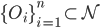 \{O_i\}_{i=1}^n \subset \mathcal{N}