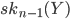 sk_{n-1}(Y)