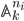\mathbb{A}^{n_i}_k