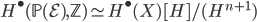 H^\bullet(\mathbb{P}(\mathcal{E}),\mathbb{Z}) \simeq H^\bullet(X)[H]/(H^{n+1})