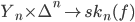 Y_n \times \Delta^n \rightarrow sk_n(f)